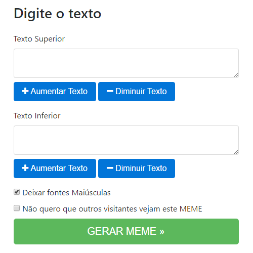 Memes da Galeria - Gerar Memes - Gerador de Memes Online